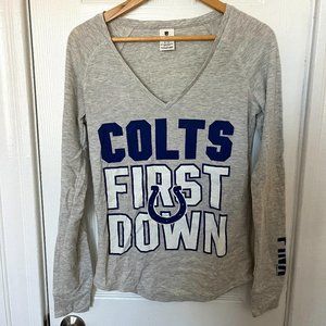 PINK Indianapolis Colts Long Sleeve Tee